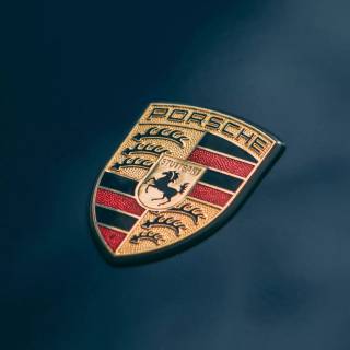 Porsche 4k logo wallpaper
