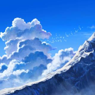 Digital landscape 4k wallpaper