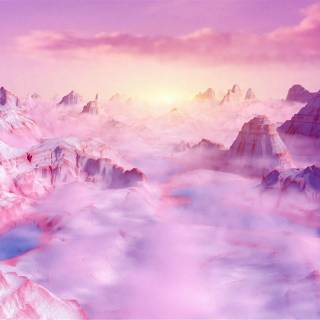 Digital landscape 4k wallpaper