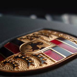 Porsche 4k logo wallpaper