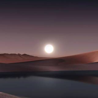 Digital landscape 4k wallpaper