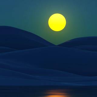 Digital landscape 4k wallpaper