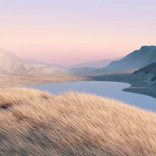 Digital landscape 4k wallpaper