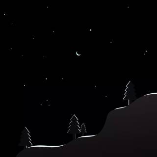 Phone black minimalistic wallpaper