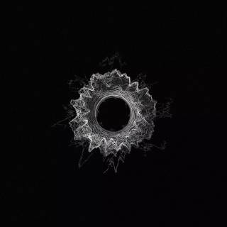 Black 4k minimalistic wallpaper