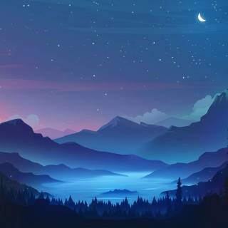 Moon landscape 4k wallpaper