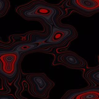 Topographic 4k black wallpaper