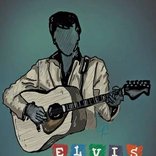 Elvis Presley phone wallpaper