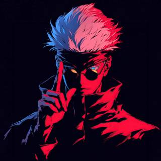 4k anime Gojo wallpaper