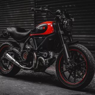 Ducati Scrambler 4k wallpaper