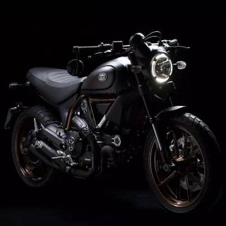 Scrambler bike wallpaper