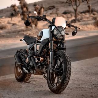 Ducati Scrambler 4k wallpaper