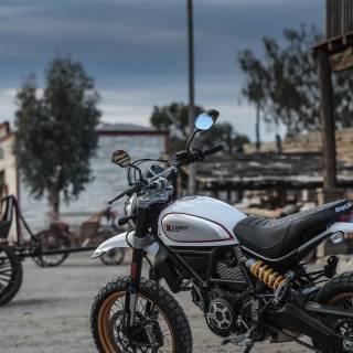 Ducati Scrambler 4k wallpaper
