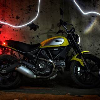 Ducati Scrambler 4k wallpaper