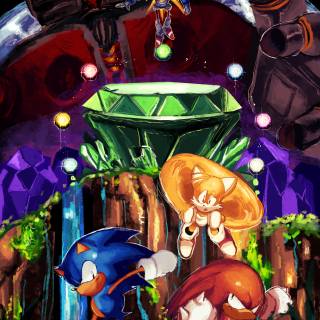 Sonic 3 phone wallpaper