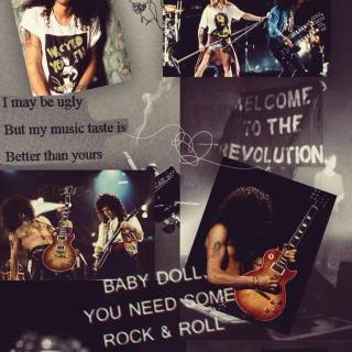 Rock and Roll iPhone wallpaper