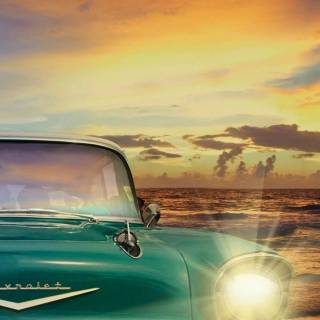 Vehicle phone wallpaper