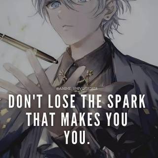 Anime quote phone wallpaper