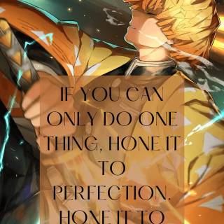 Anime quote phone wallpaper