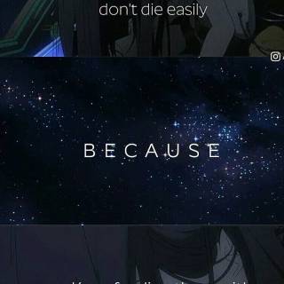 Anime quote phone wallpaper