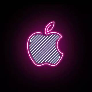 Black and pink iPhone wallpaper