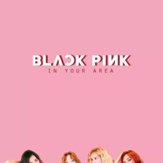Black and pink iPhone wallpaper