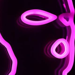 Black and pink iPhone wallpaper