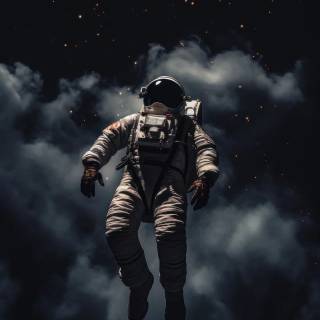 iPhone XR astronaut wallpaper