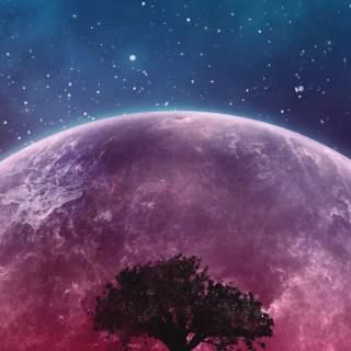 iPhone 7 Plus moon wallpaper