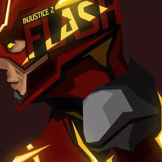 Flash iPhone X wallpaper