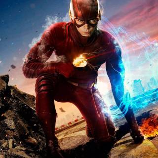 Flash iPhone X wallpaper