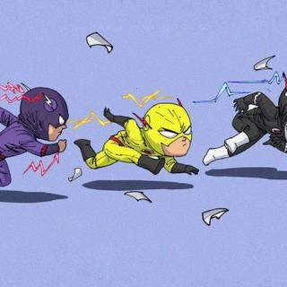 Flash iPhone X wallpaper