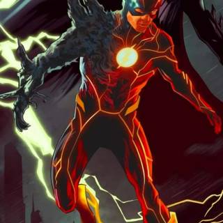 Flash iPhone X wallpaper