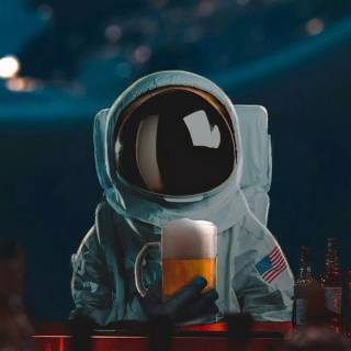 Astronaut HD iPhone wallpaper