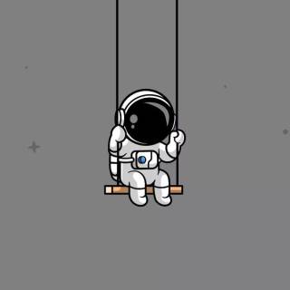 Astronaut HD iPhone wallpaper