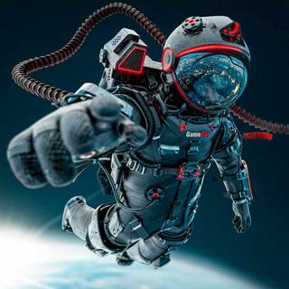 Astronaut HD iPhone wallpaper