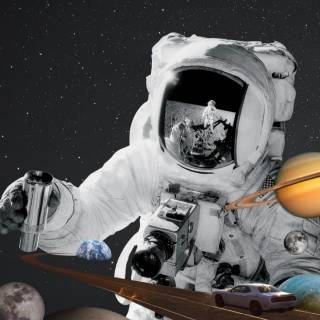 Astronaut HD iPhone wallpaper