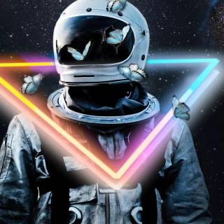 Astronaut HD iPhone wallpaper