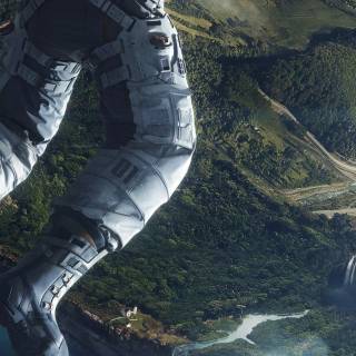 Astronaut HD iPhone wallpaper