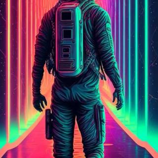 Astronaut HD iPhone wallpaper