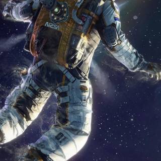 Astronaut HD iPhone wallpaper