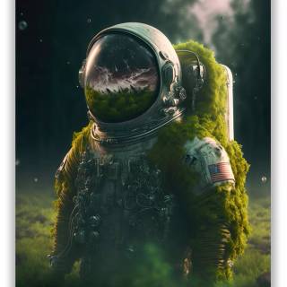 Astronaut HD iPhone wallpaper