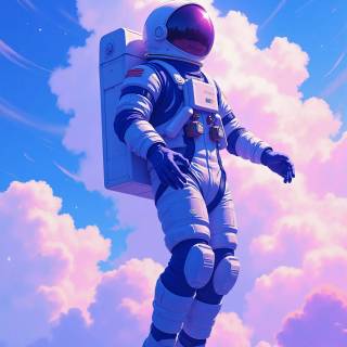 Astronaut HD iPhone wallpaper