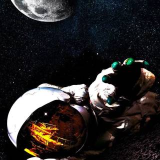 Astronaut HD iPhone wallpaper