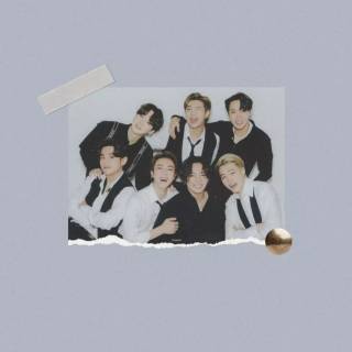 BTS minimal iPhone wallpaper