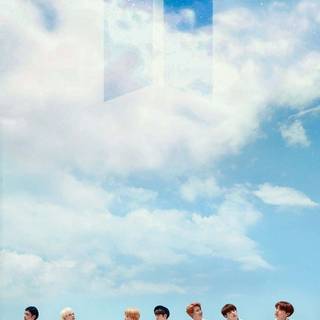 BTS minimal iPhone wallpaper