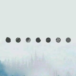 BTS minimal iPhone wallpaper