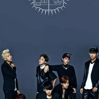 BTS minimal iPhone wallpaper
