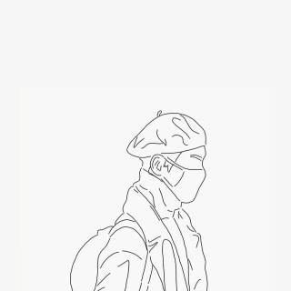 BTS minimal iPhone wallpaper