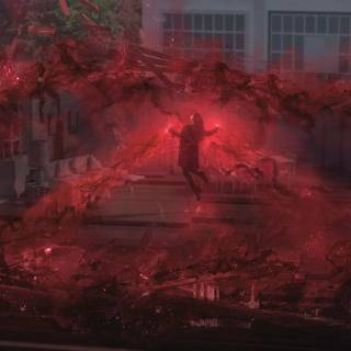 Wanda Maximoff desktop wallpaper